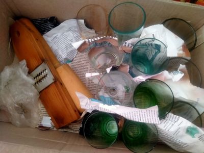 Посуда стаканы разные