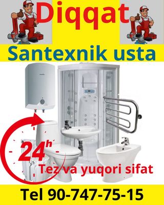 Santexnik xizmati .Santexnika ustasi .Ariston ustasi .Сантехник устаси