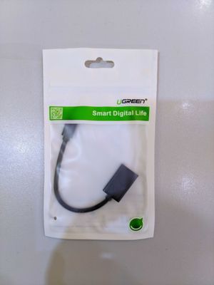 Кабель - переходник MicroUSB - OTG "UGREEN" . Абсолютно новый !!!