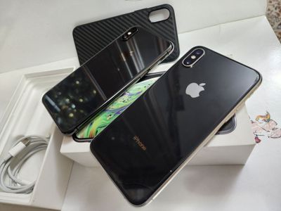 Iphone X White 64GB Bat 96% Face yoq ideal