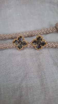 Серги из Японская бисера Миюки