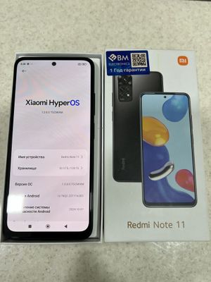 Redmi note 11 6/128 sotiladi
