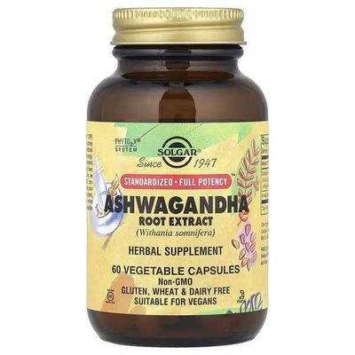 Солгар ашваганда, Solgar ashwagandha, ashvaganda