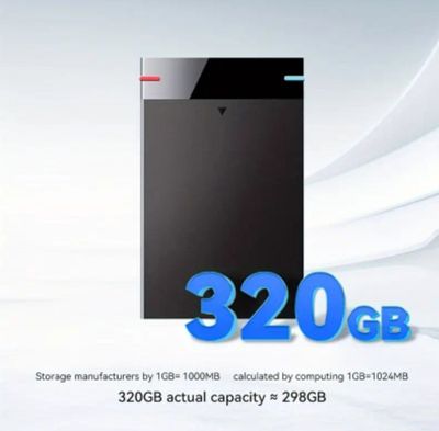 Внешний диск, хард 320GB