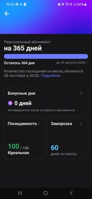 1FIT годовой абонемент