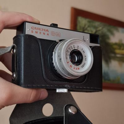 Советский плёночный фотоаппарат " Смена 8М "