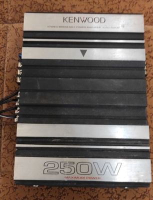 Kenwood 250w usilitel 2 kanal