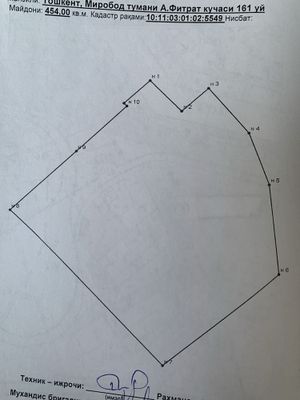 Продается Мирабадский р-н Ул. Абдурауфа Фитрата.4.54 сотки