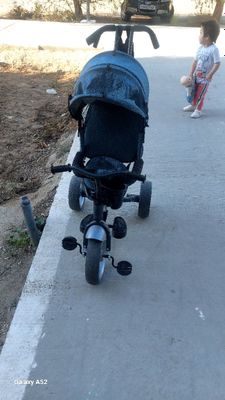 Детский вело коляска