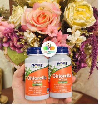 Chlorella Now, хлорелла, original 60 ta tabletkali