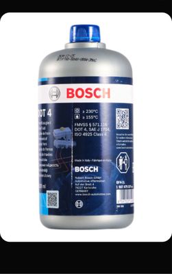 Жидкость тормозная BOSCH DOT 4 BRAKE FLUID