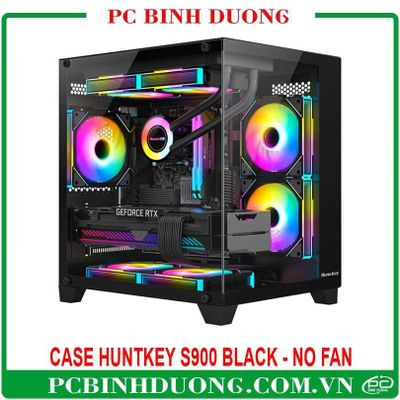Huntkey CASE S900 BLACK - White/Black кейс компьютерный