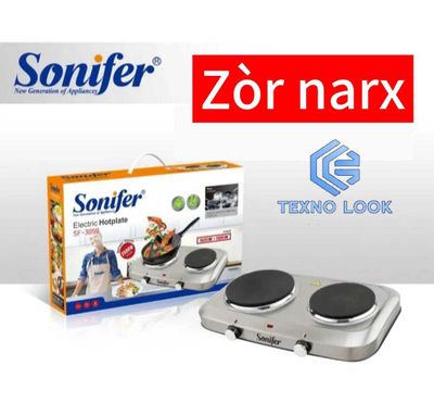 Plita Sonifer SF-3059 — 2 ta isish elementi bilan. DASTAVKA BOR!!!