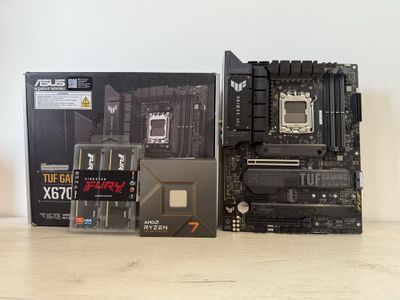 Ryzen 7 7700X | Kinston Fury RGB 2x16GB | Asus TUF X670E