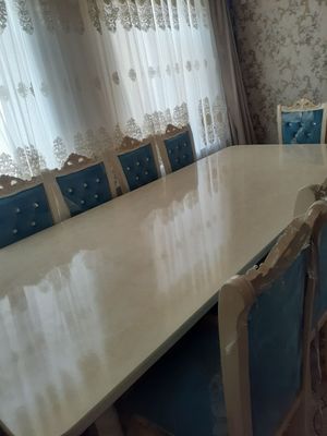 Мебел для зал 1 стол 12 стуля