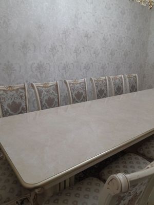 Стол стульчикти 14 штук