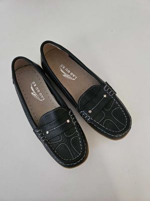 Мокасины кожаные