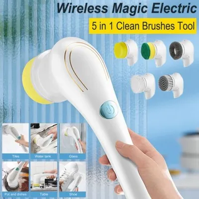 5-в-1 многофункциональная электрическая щетка для чистки
