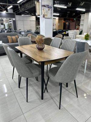 Стол и 6 стульев от Comfort Mebel . Рассрочка через наших партнёров