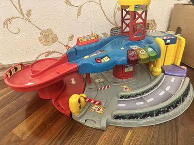 vtech парковка,спуск,гараж для машин