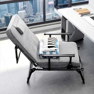 Раскладушка шезлонг, кресло кровать со съемным матрасом для взрослых.