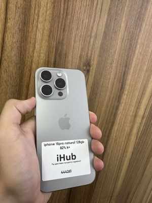 iphone 15 pro natural 128 gb 82 %
