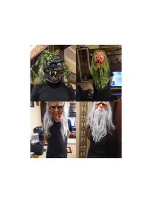 Маски страшные для розыгрыша. Новые