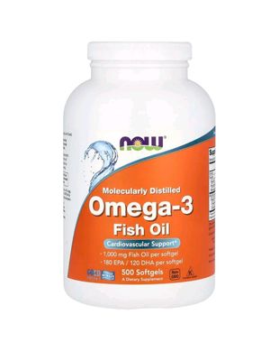 Now omega 3 500 shtuk