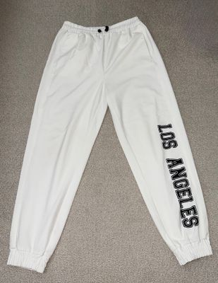 Zara белые штаны