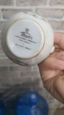 Изысканный антикварный сервис с позолотой 24k