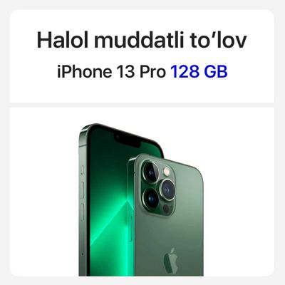 iPhone 13 Pro 128GB (12 oyga)