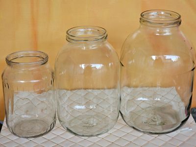 БАНКИ 1Л, 2Л, 3 Л стеклянные, состояние идеальное