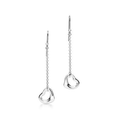 NEW Серьги Tiffany & Co Elsa Peretti Open Heart 601124