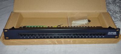 Telephone patch panel