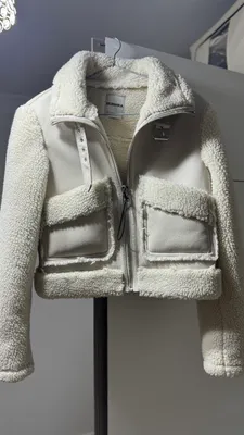 Куртка дубленка BERSHKA