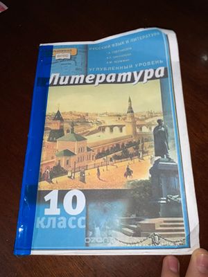 учебник по литературе