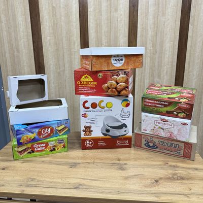 Гофро и офсет коробка