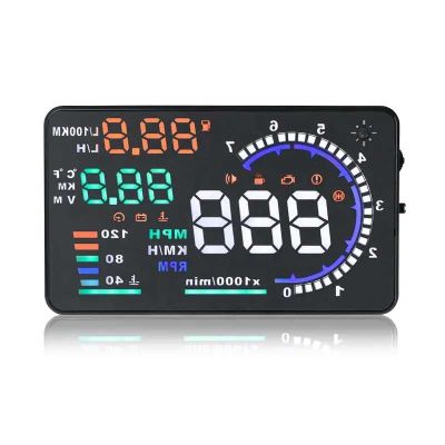 Спидометр, проекция на лобовое стекло, HUD, OBD2, цифровой дисплей