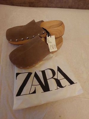 ZARA сабо с заклёпками