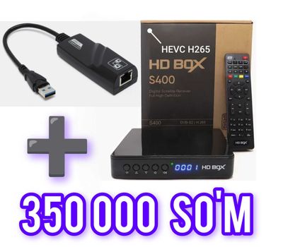HDBOX S400 2025 HEVS265 AlemTV