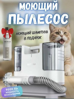 Моющий пылесос для чистки в доме и мебели Бесплатный