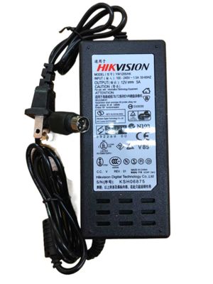 Блок питания Hikvision 12 В 5 А 4-контактный для серий