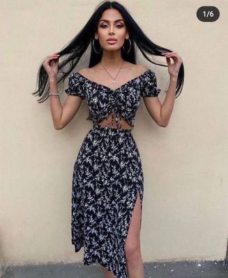 Летний комплект Flora платья