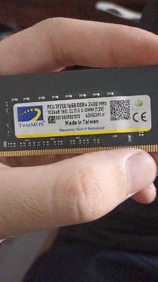 OZU DDR4 16gb 2400mhz + m2 SSD 120 gb
