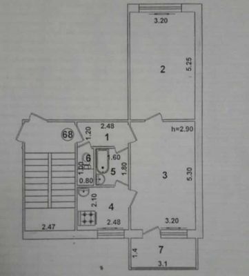 Срочно Квартира 2-х комнатная свой Яланчач на Институт культура