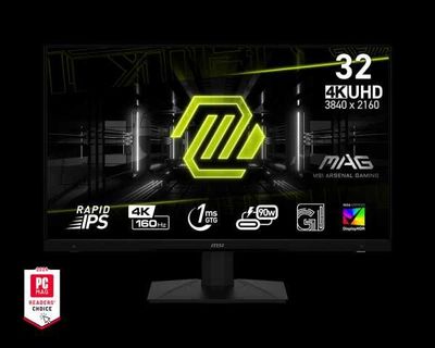 31.5" Монитор MSI MAG 4K 160HZ IPS