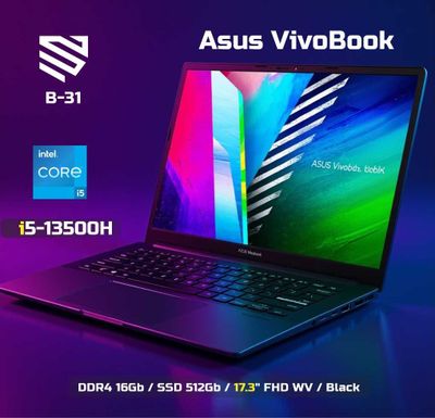 Asus Vivobook / i5-13500H / 16Gb D4 / SSD 512Gb / 17.3