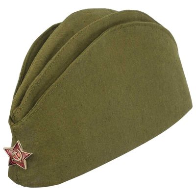 Пилотка военная и георгиевская ленточка в подарок