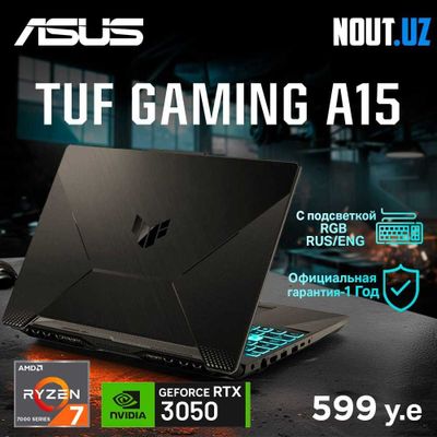 Asus TUF Gaming FA506 AMD R7 7435HS,16GB,512,RTX3050 Магазин Nout.uz