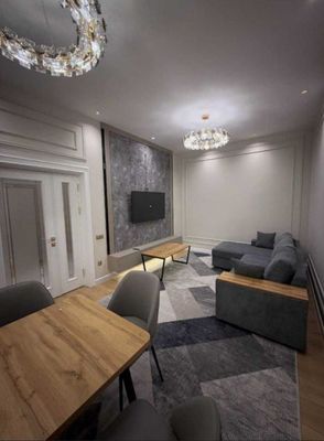 Сдается 2х ком квартира, ЖК Инфинити, ор-р: ул. Садык Азимова, 70 м²